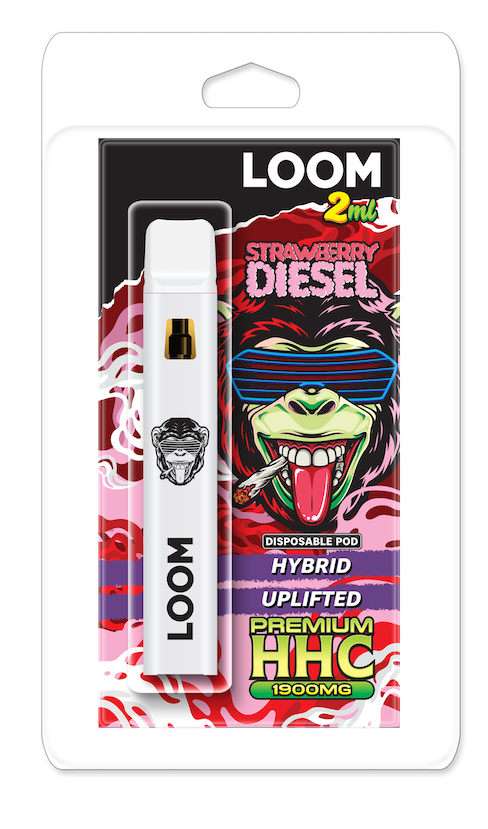 LOOM HHC Strawberry Diesel 1900mg 2 ml Vape – HHC vape