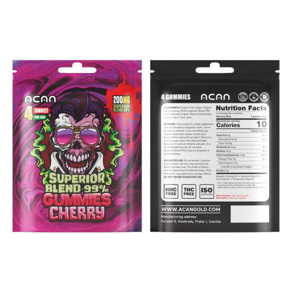 ACAN Gummies Cherry 200mg