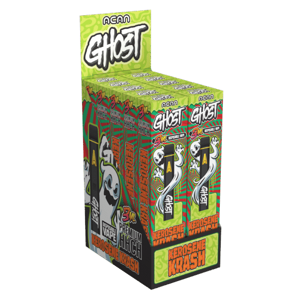 Acan Ghost Kerosene Krash (Sativa) – 3ml – HHC Vape